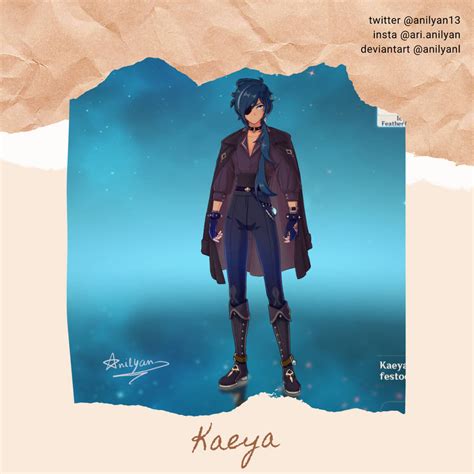 kaeya skin|Genshin Impact Kaeya Outfit Guide 